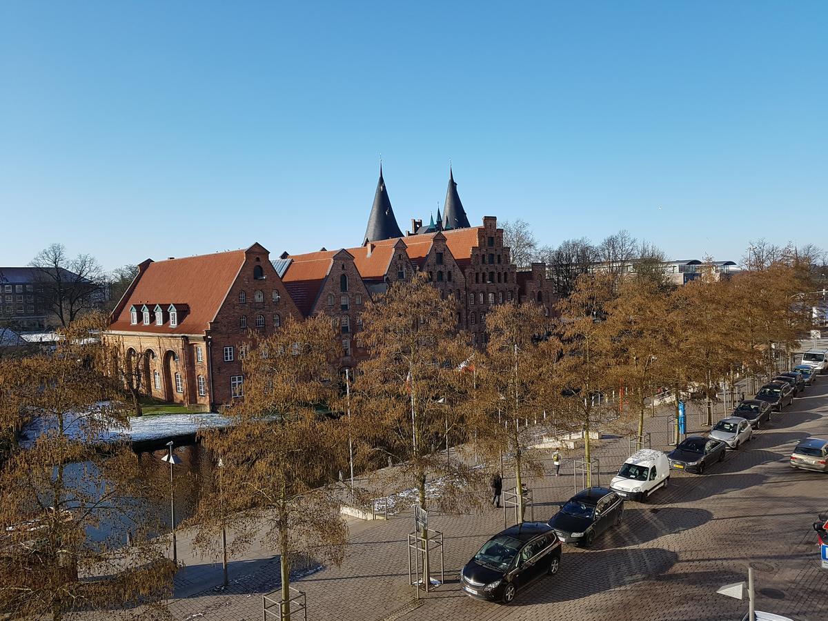 Appartementhaus Obertrave Lübeck Exterior foto
